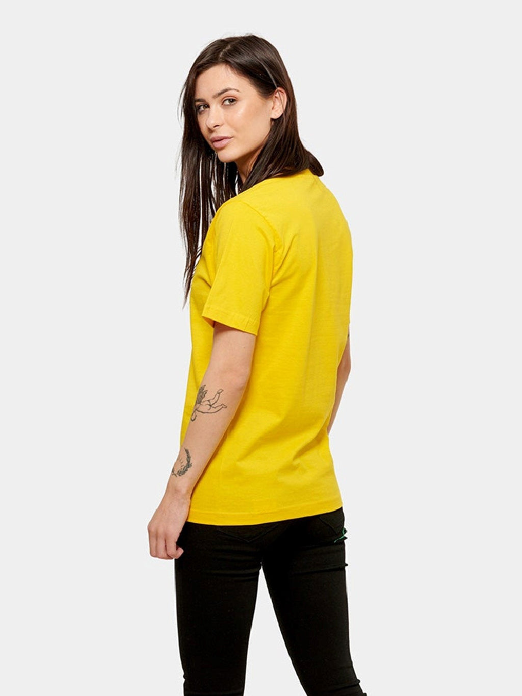 Oversized t-shirt - Gelb