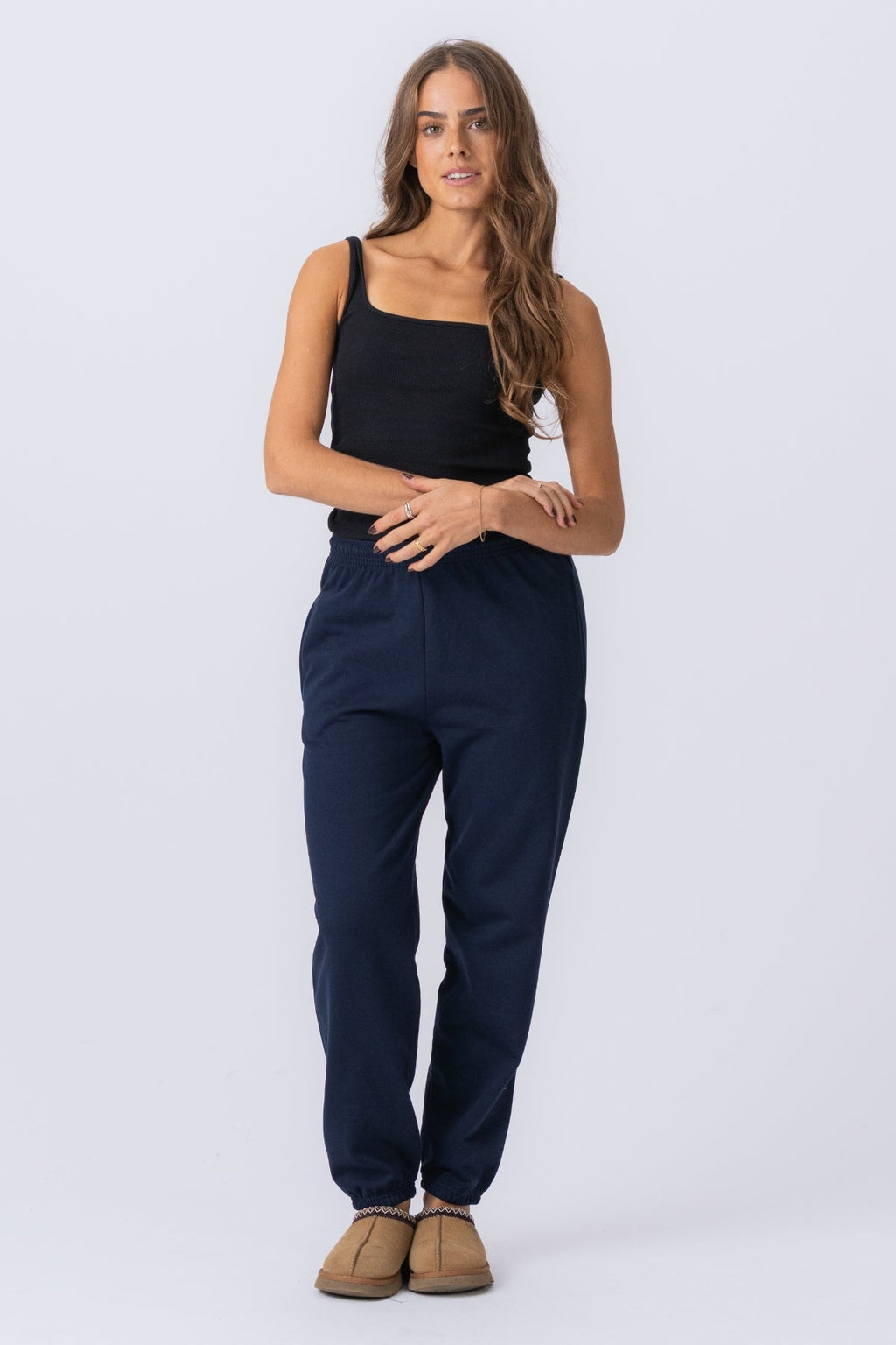 Basic Jogginghose - Blue Navy (Damen)