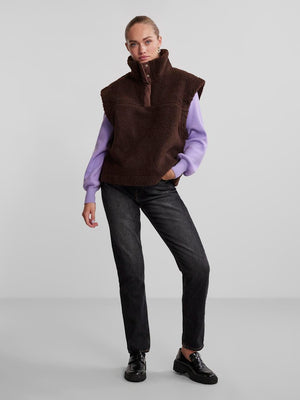 Daisy Vest - Chicorée Kaffee