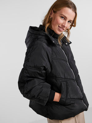 Neli City Pufferjacke - schwarz