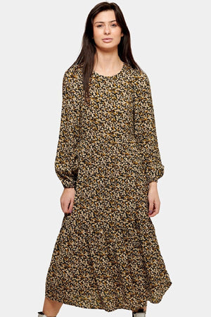 Pals Blumenkleid - schwarz blühend