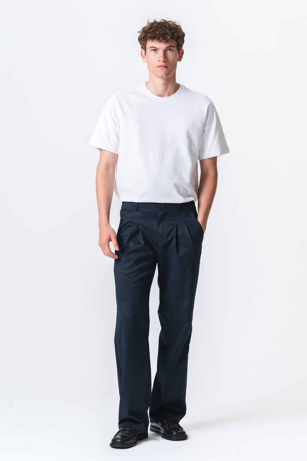 Performance Pants Wide Passform - Marine