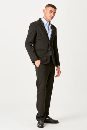 The Original Performance Anzug Regular Passform – (Schwarz) (V.I.P)