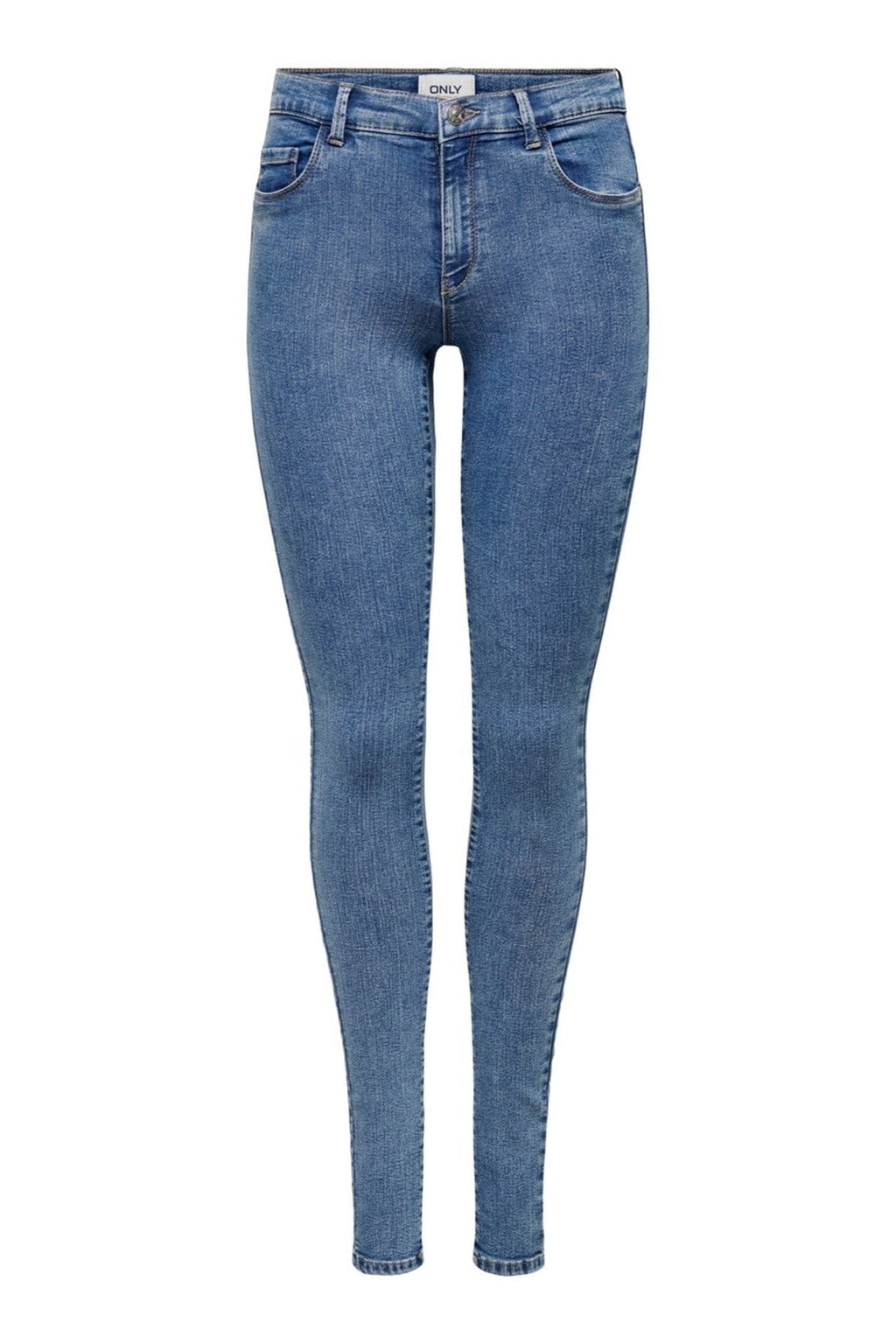 Regen dünne Fit Jeans - Jeans Blau
