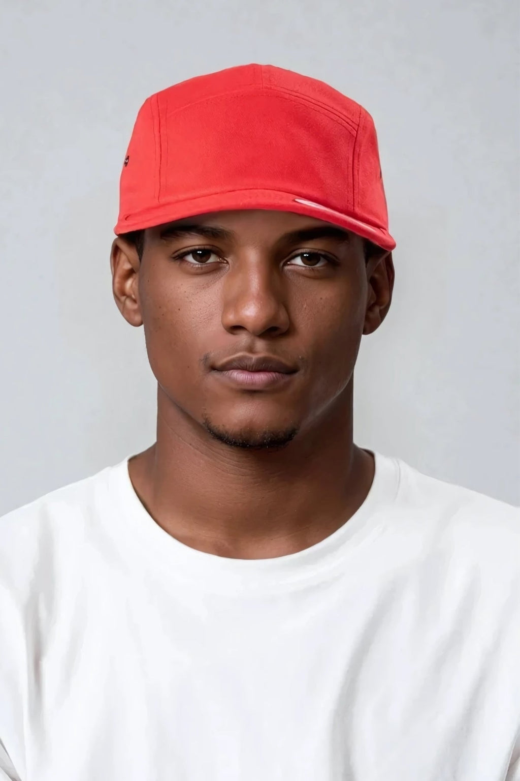 5-Panel-Kappe – Rot