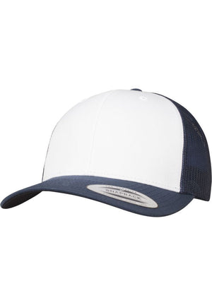 Retro Trucker Colored Front - Marine
