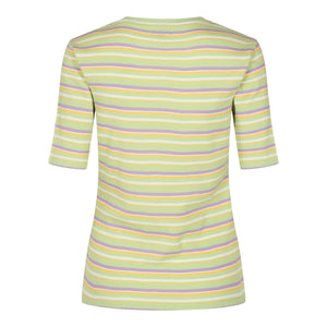 Roberta T -Shirt - Mint -Streifen
