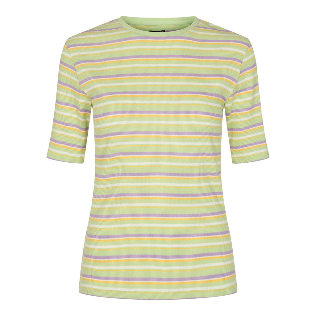 Roberta T -Shirt - Mint -Streifen