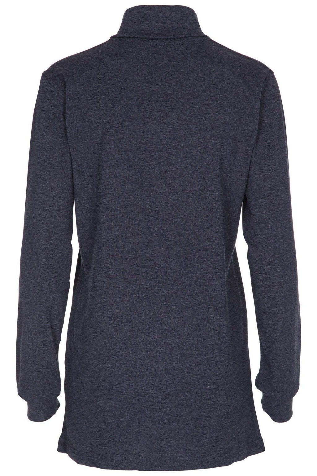 Rollkragenpullover - Heather Blue