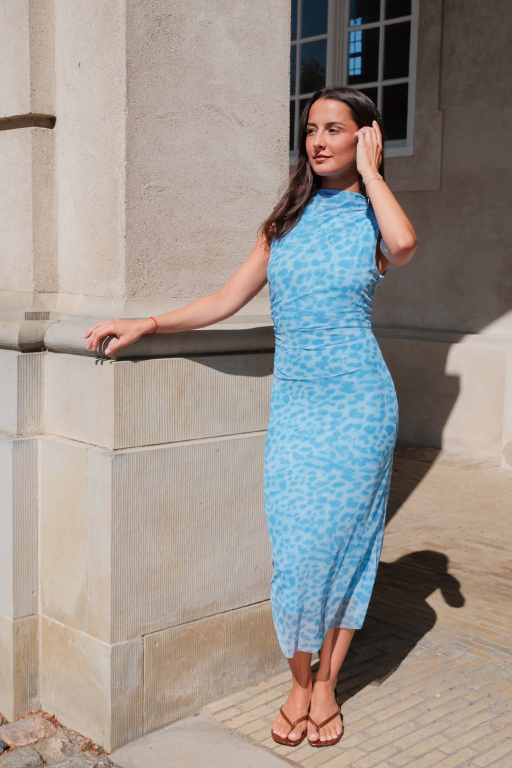 Saga-Kleid – Himmelblau