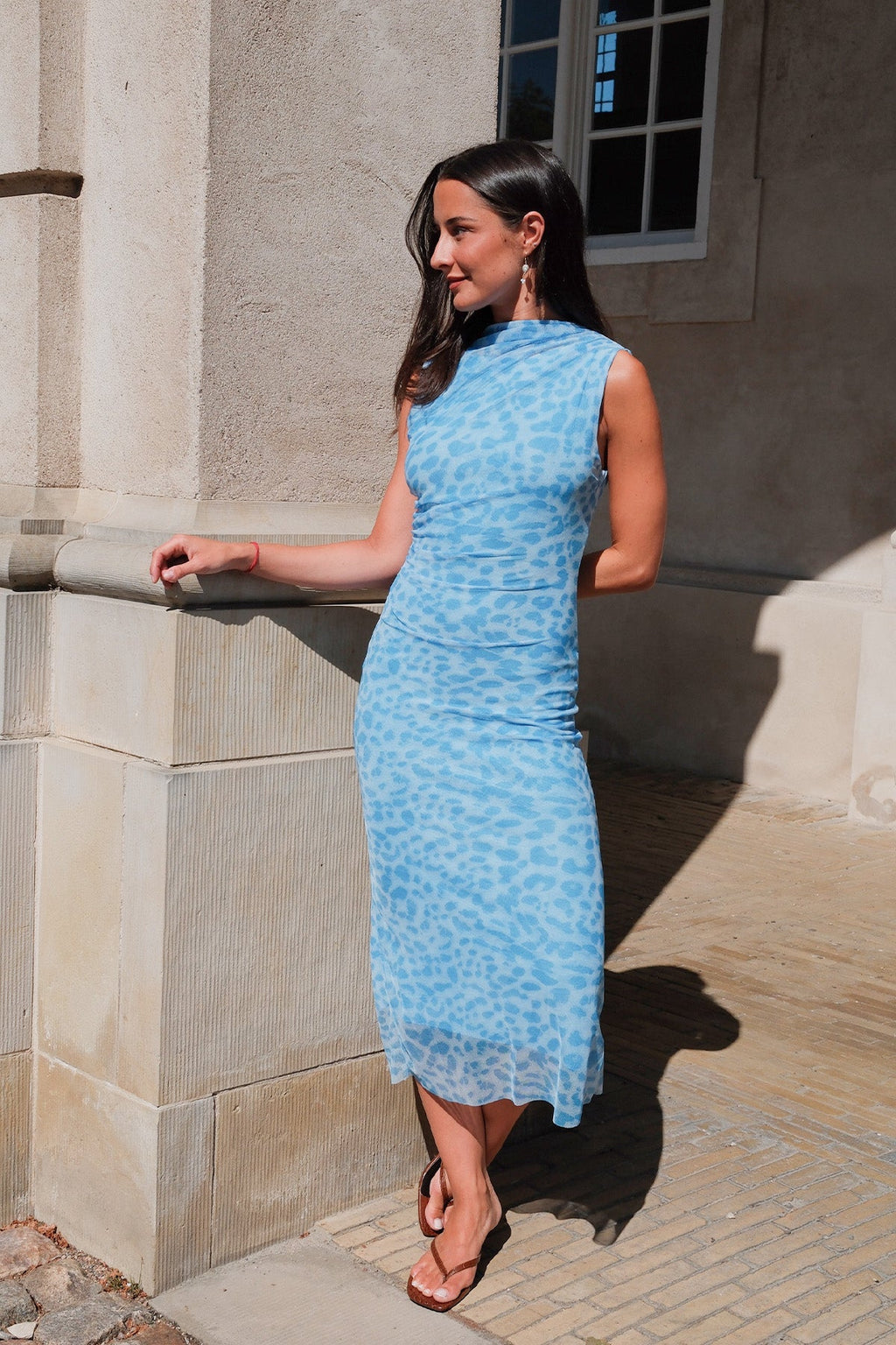 Saga-Kleid – Himmelblau