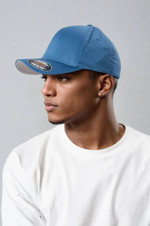 Flexfit Wollkämmert - Schieferblau