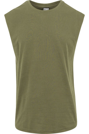 Ärmelloses T -Shirt - Olive