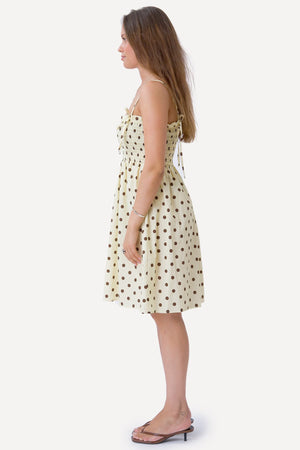 Sophia Kleid – Gelb