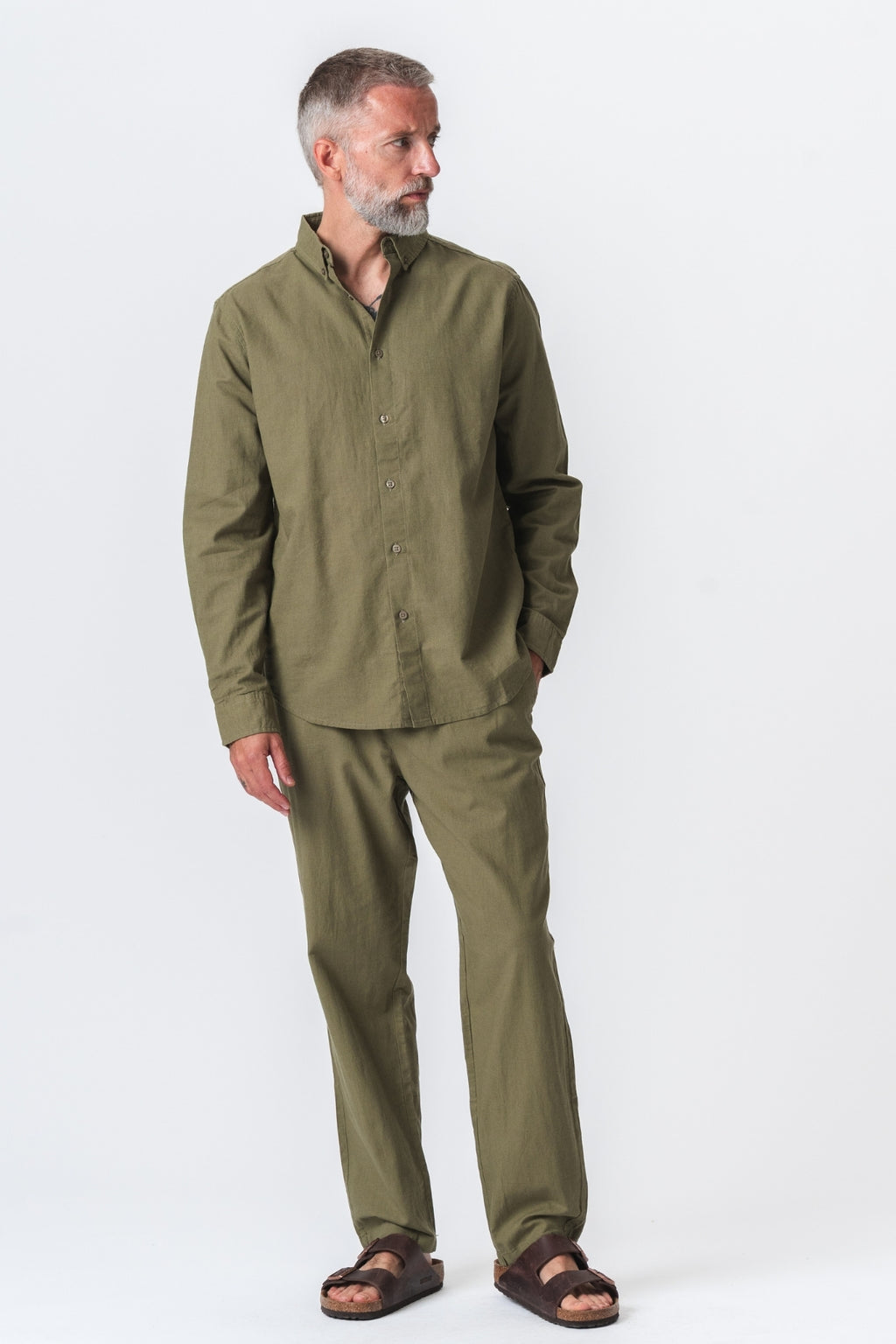 Leinenset (grün) - Paketangebot