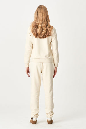 Basic Sweatsuit mit Hoodie (leichter Beige) - Paketangebot (Damen)