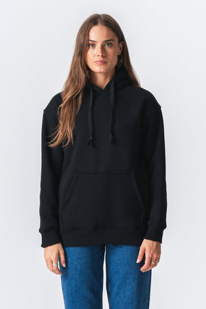 Stella Oversized Hoodie - Schwarz