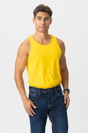 Basic Tanktop - Gelb