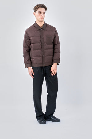 Wyatt Lange Jacke – Braun