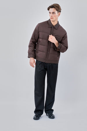 Wyatt Lange Jacke – Braun