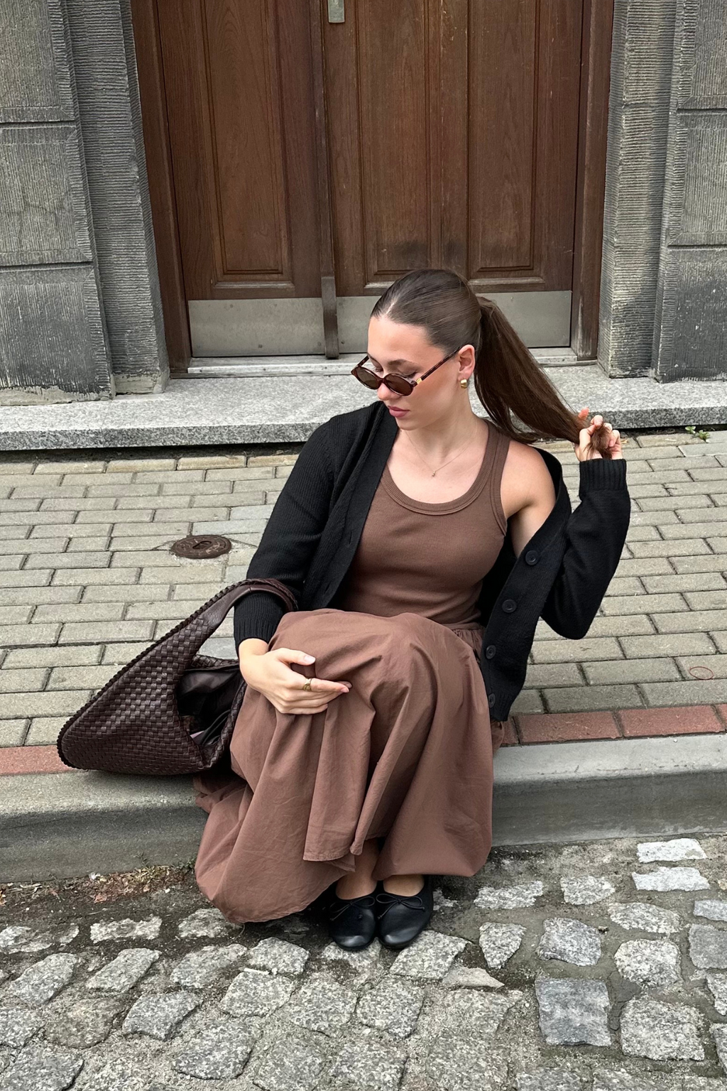 Hanna -Kleid - braun