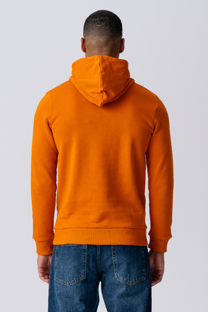 Basic Hoodie -Schweiß - Orange