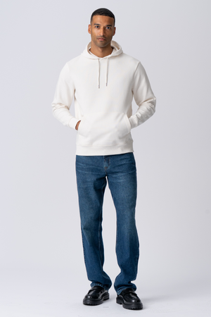 Sweatshirt Hoodie - Beige