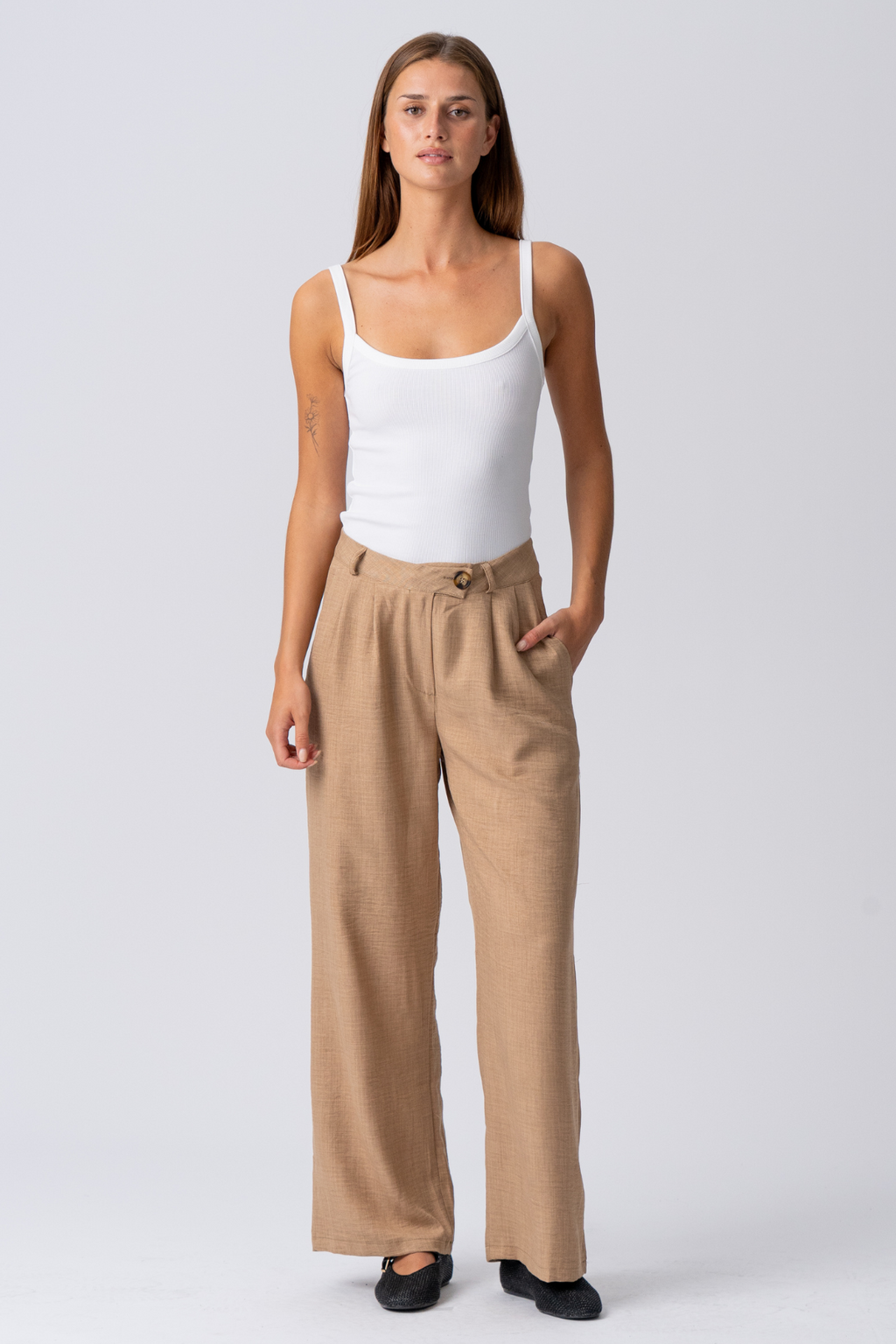 Emma Pants Locker - braun