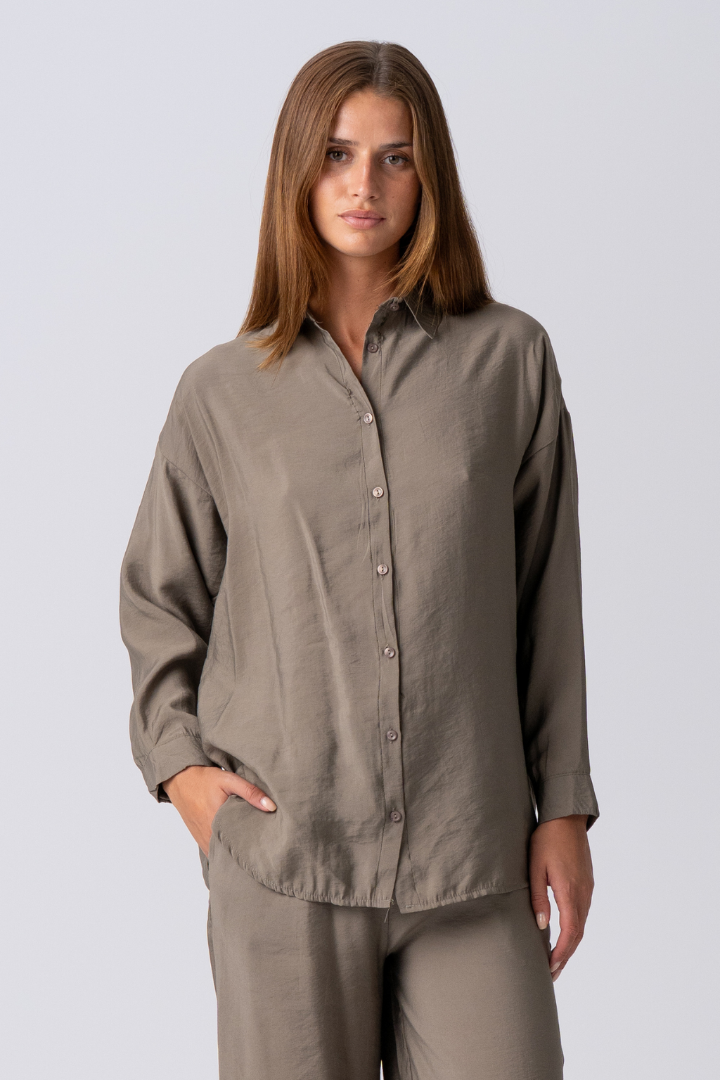 Mia Shirt - Khaki