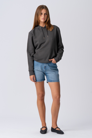 Sweatshirt Hoodie - Dunkelgrau