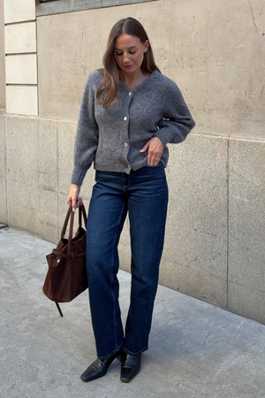 Anna-Cardigan – Dunkelgrau