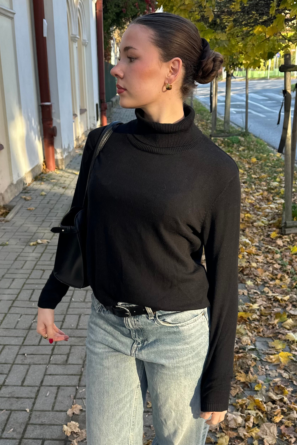 Amelia-Strick - Schwarz