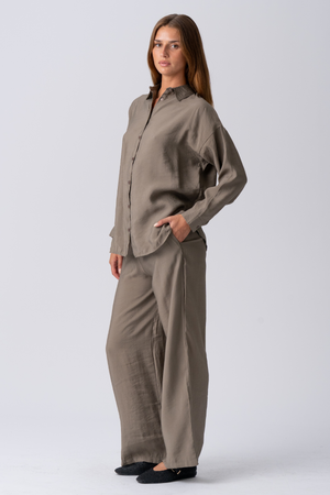 Mia Pants + Mia Shirt (Khaki) - Paketangebot