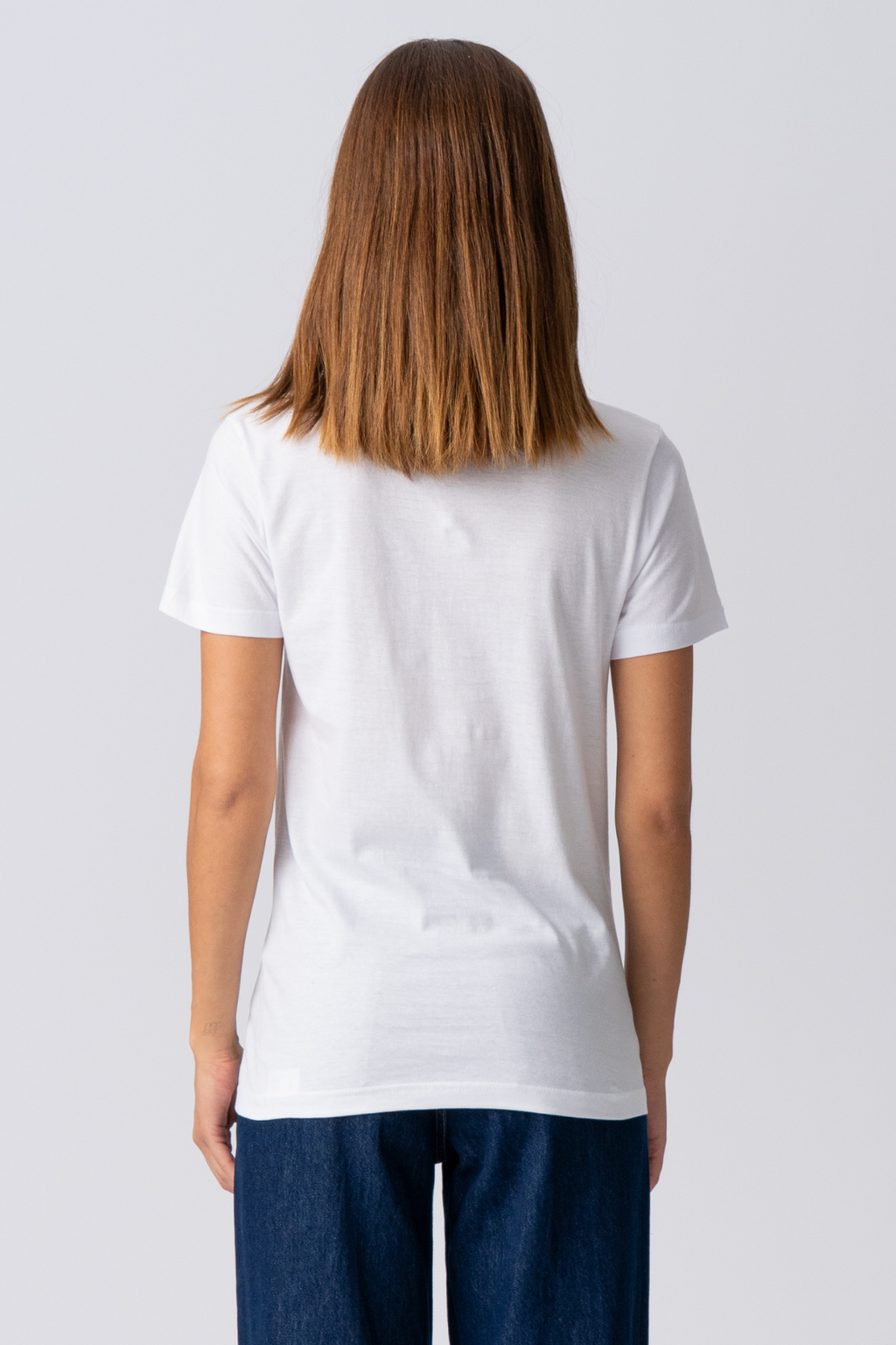Basic Leichtes T -Shirt - Weiß
