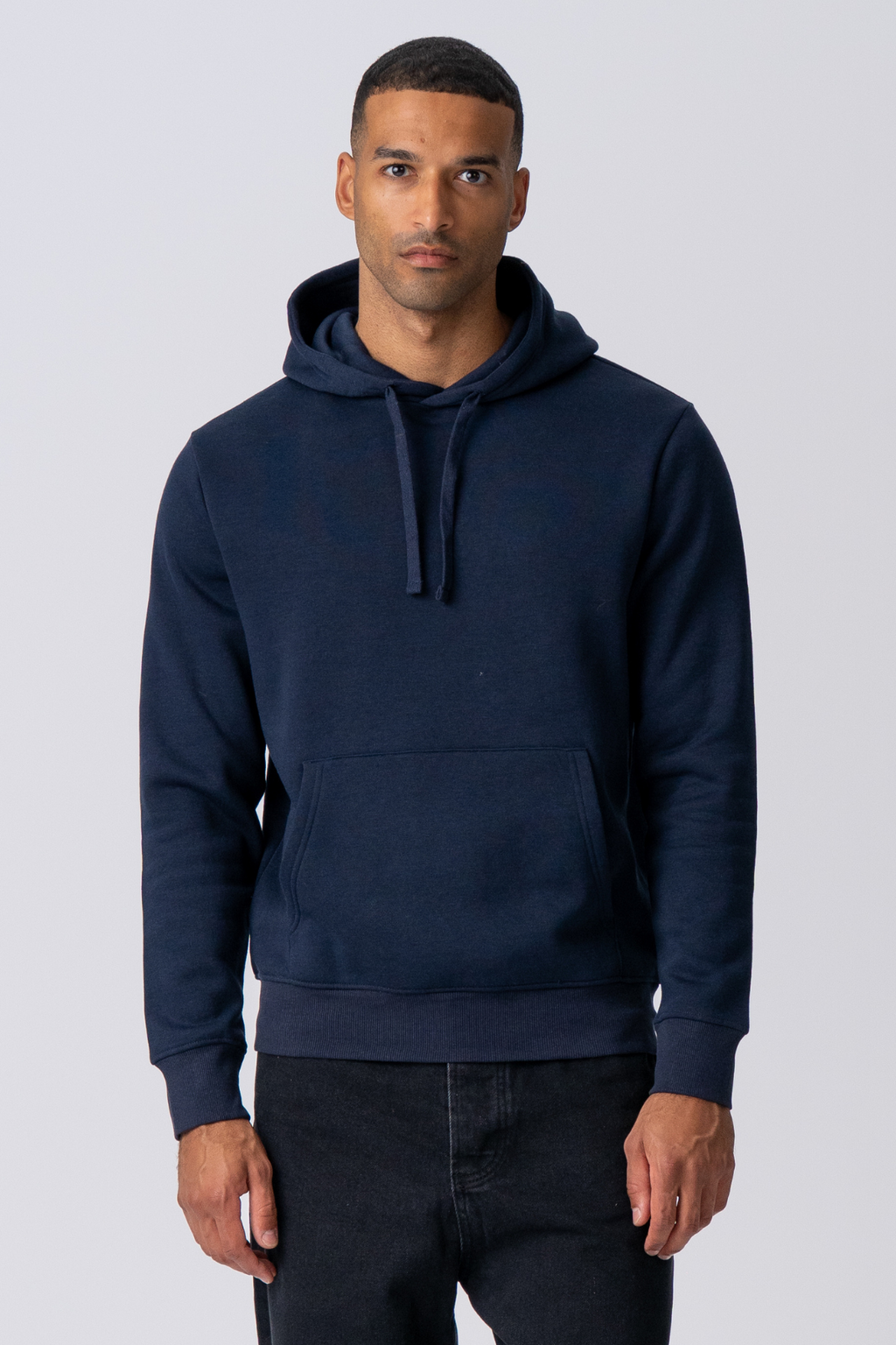Essential Kapuzenpullover – Marineblau