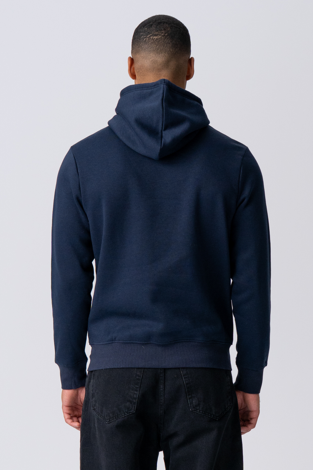 Essential Kapuzenpullover – Marineblau