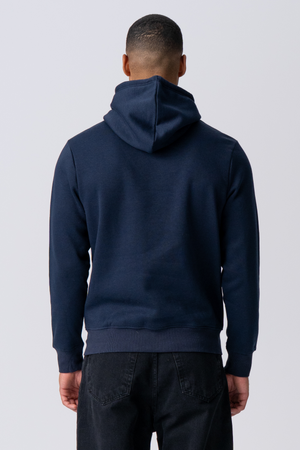 Essential Kapuzenpullover – Marineblau