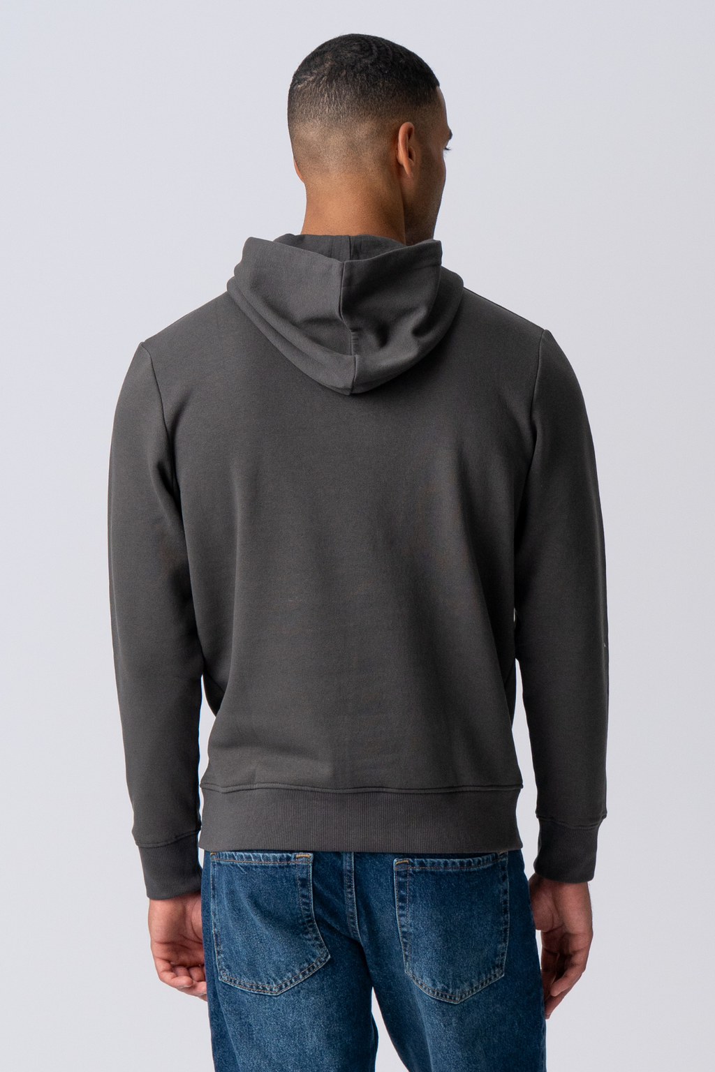 Sweatshirt Hoodie - Dunkelgrau