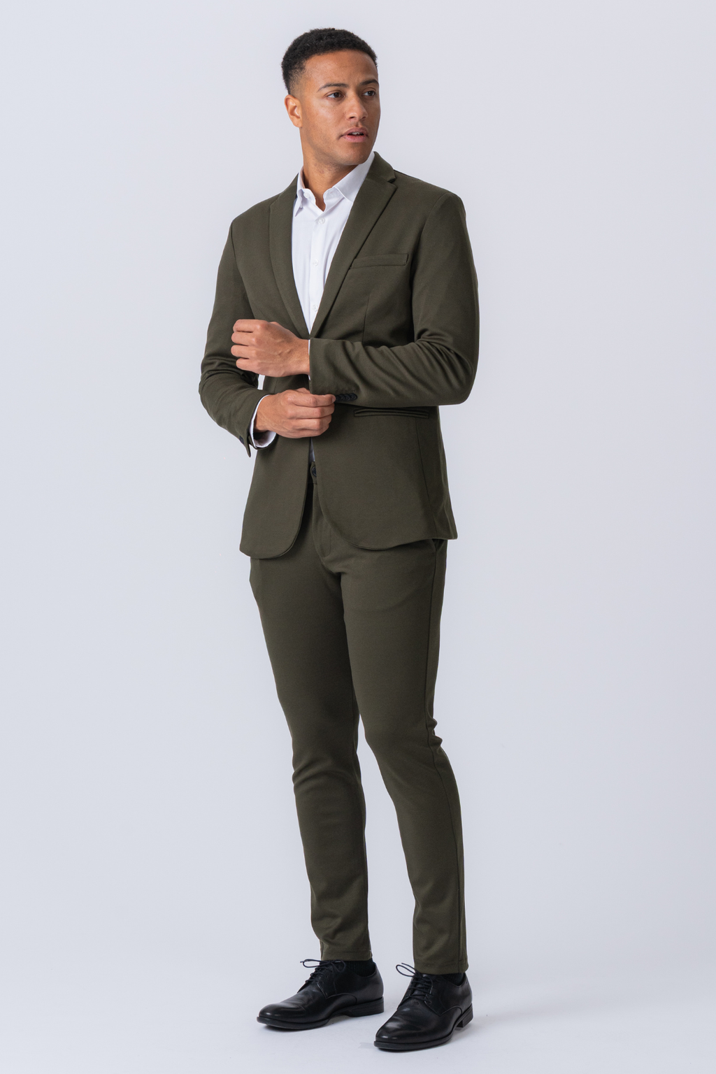 The Original Performance Suit™️ (Dunkelgrün) + Krawatte - Paketangebot