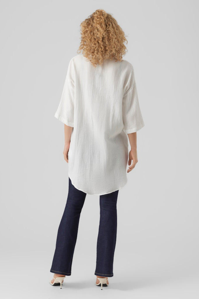 Natali Oversized Hemd - Schneewittchen