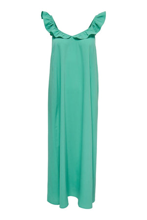 Zora Midi Kleid - Marinegrün