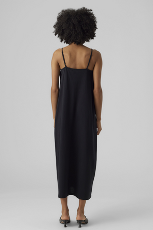 Luna Singulett -Knöchelkleid - Schwarz