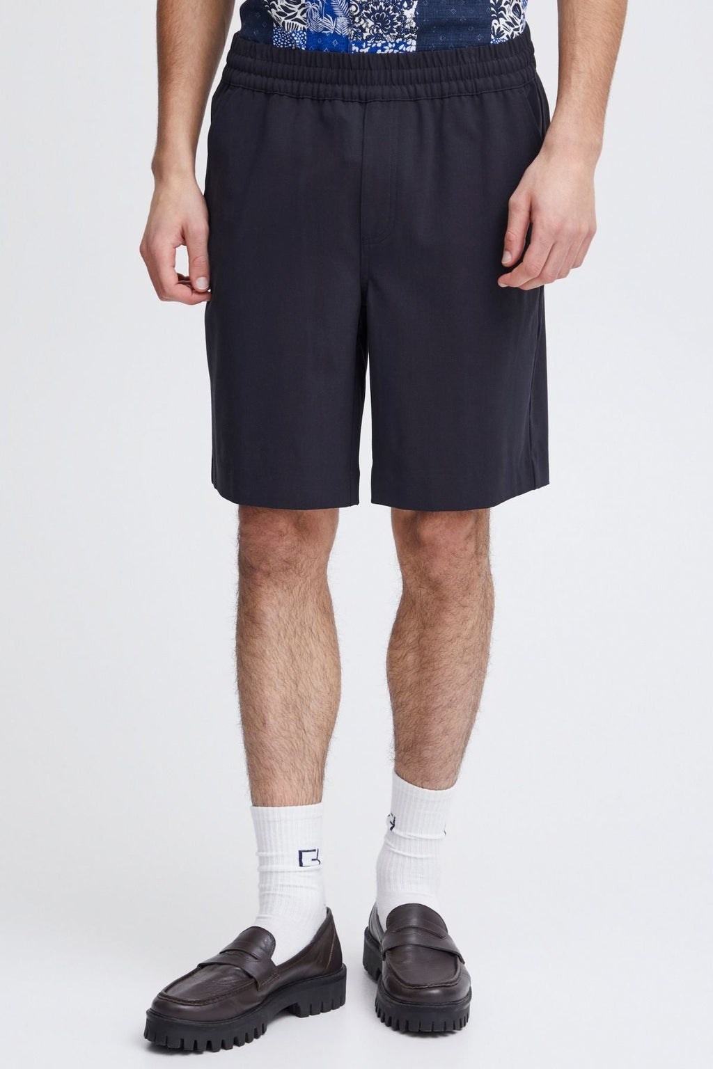 Entspannt Shorts - Marine