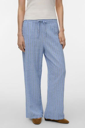 Linn Pants - Kornblumenblau/LIVA-Marineblau