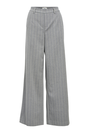 Lisa Wide Hosen AOP - mittel graue Melange