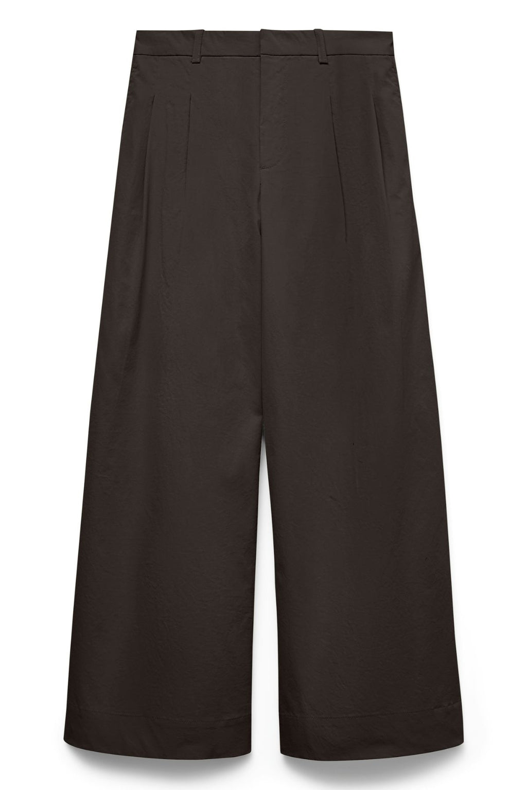 Meng MidWaist Crinkled Wide Pant – Schokoladentorte