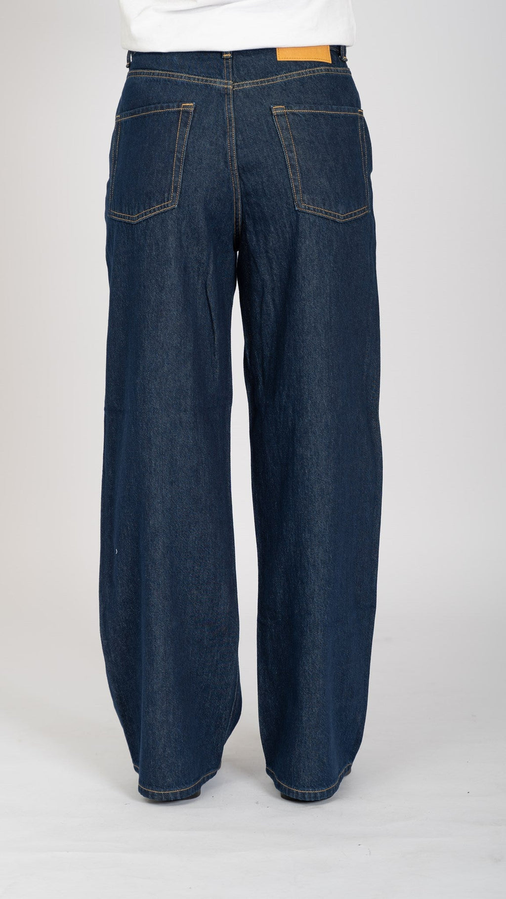 The Original Performance Weite Jeans - Dunkelblauer Denim