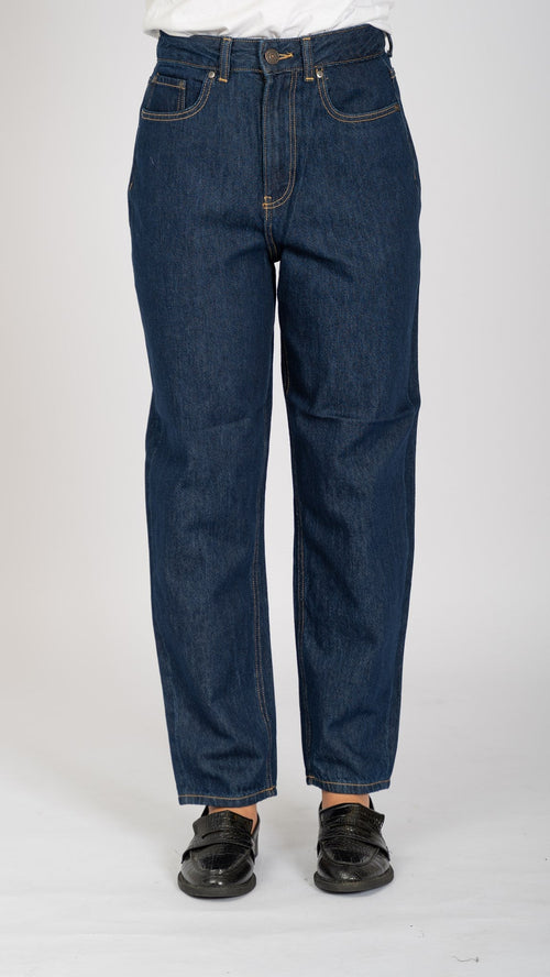 The Original Performance Mama Jeans - dunkelblauer Denim