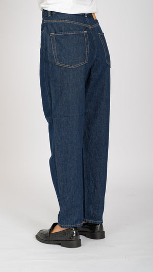 The Original Performance Mom Jeans - Dunkelblauer Denim