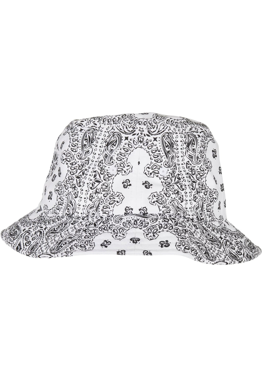 Bandana Print Bucket Hat - Weiß